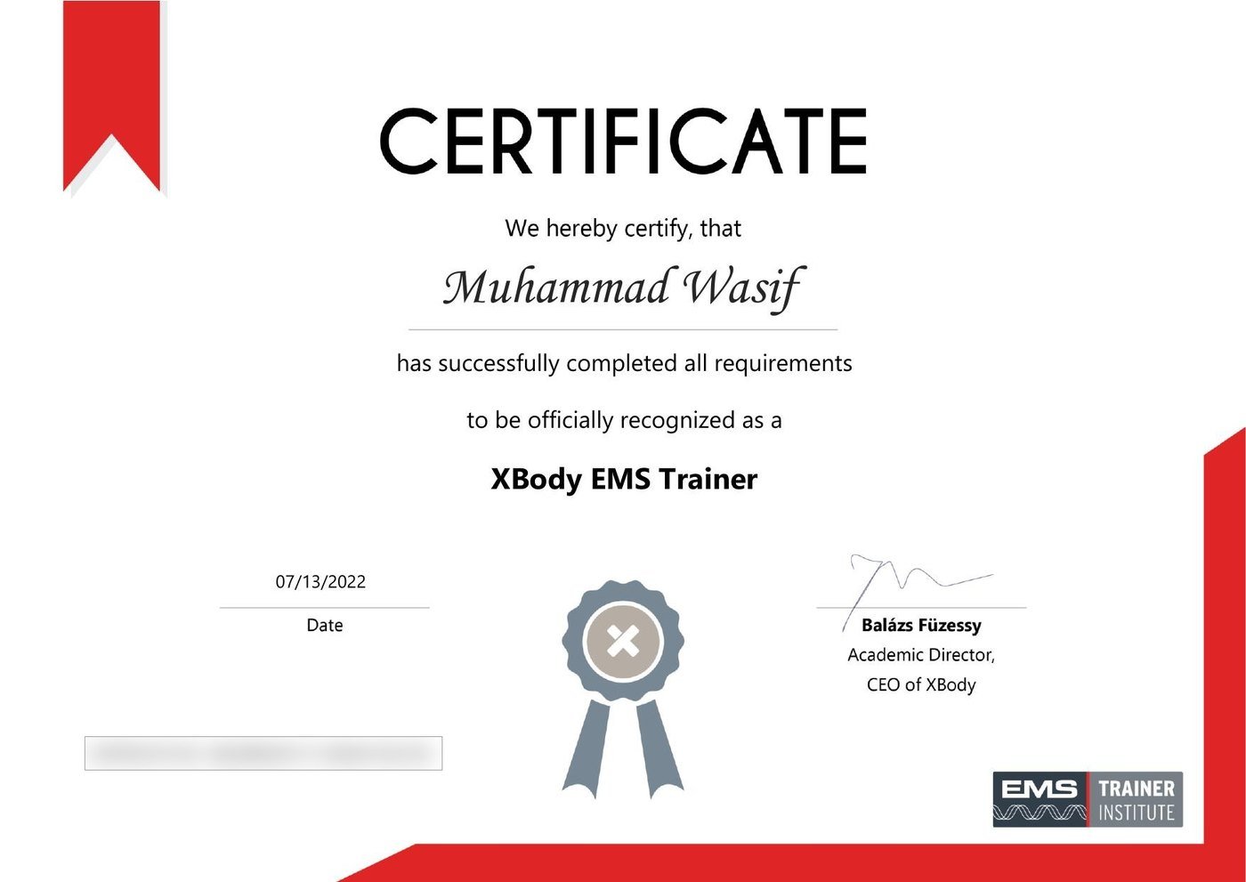 Certificate document preview